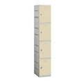 thumbnail image 3 of Plastic Locker - Four Tier - 1 Wide - 73 Inches High - 18 Inches Deep - Blue - Assembled, 3 of 3