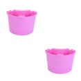 thumbnail image 2 of Justharion 1/2/3/5 Enjoy Long-lasting Performance Durable PP Car Wash Bucket Convenient To rose bloom 2PCS, 2 of 6