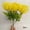 Yellow, variant on Set of 5 Vibrant Artificial Chrysanthemums for Holiday and Event Decor - Perfect for Thanksgiving, Christmas, Weddings, and Everyday Use