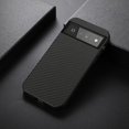 thumbnail image 1 of Carbon Fiber Case Compatible With Google Pixel 7 Pro/7, Soft Tpu Frame + Pu Leather Shockproof Cover, 1 of 3