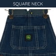 thumbnail image 5 of John Deere Toddler Boys' One Piece Bib Overalls Dark Indigo Denim, 5 of 8