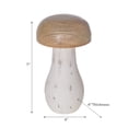 thumbnail image 3 of Maison Concepts Mango Wood Natural & White Mushroom Small (Multi) 4" X 4" X 7", 3 of 3