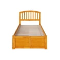 thumbnail image 2 of Richmond Platform Bed with Flat Panel Foot Board and 2 Urban Bed Drawers in, Multiple Colors and Sizes, 2 of 7