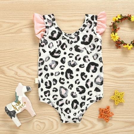 

Cathalem Girls Swimsuits Bikini Swimsuit Toddler Kids Baby One-Piece Swimwear Leopard Bikini Kids Swimsuits for Girls 7-16 Swimwear White 3-4 Years