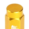 thumbnail image 4 of J2 Engineering LN-T7-018-15-GD J2 Engineering 7075 -T6 Forged Aluminum M12x1.5 20Pcs 50mm Height Close -End Lug Nut Kit w/Adapter Key (Gold), 4 of 6