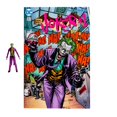 thumbnail image 3 of Figura de acción McFarlane Toys DC Direct Joker de 3 pulgadas con cómic, 3 of 8