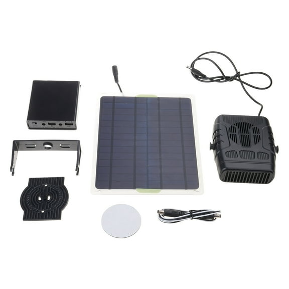 COMEET House Heater,Solar Power Heater Compact Size For Chicken Coops Greenhouse And Dog House Warm Gear