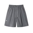 thumbnail image 4 of Aimik Golf Shorts for Men Drawstring Elastic Waist Relaxed Fit Mens Shorts with Pockets Summer Comfort Casual Shorts for Sport, 4 of 6