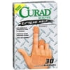 2 Pack - Curad Extreme Hold Bandages Assorted Sizes 30 Each