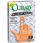Curad Extreme Hold Bandages Assorted Sizes 30 Each (Pack of 2)