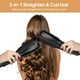 thumbnail image 4 of Rizador de cabello para rizos naturales, rizador de pelo, varita rizadora, plancha alisadora sin dañar los rizos, rizador de calentamiento rápido para todo tipo de cabello., 4 of 8