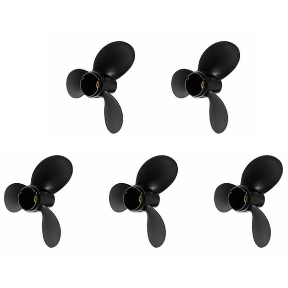 5pcs 7 1/2 x 7 Engine Propeller 3-Blade Paddle 58110-91Jn0-019 for Outboard Engine 4-6Hp