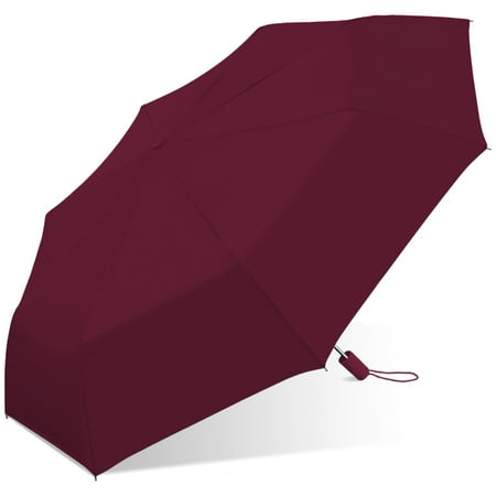 42 Inch Mini Folding Umbrella - Chaby Umbrella Lady Auto Fold Over Sized Solid Color, 42 Inch - 1 Ea