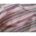 thumbnail image 4 of oneOone Silk Tabby Fabric Chevron & Greek Key Block Print Fabric By The Yard 42 Inch Wide, 4 of 4