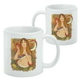 thumbnail image 2 of Eve With and Snake In Garden of Eden White Mug, 2 of 4
