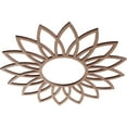 thumbnail image 2 of 16"OD x 5 5/8"ID x 3/8"T Daisy Wood Fretwork Pierced Ceiling Medallion, Wood (Paint Grade), 2 of 3