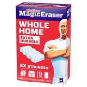 Mr. Clean Magic Eraser Sponge, Cleaner, Whole Home Extra Durable, 5ct