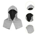 thumbnail image 6 of Segolike 2Pcs Cooling Hooded Towels Head Bandana Breathable for Camping Workout Multifunctional Soft Absorbent Accessory Sun Protection Grey, 6 of 8