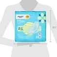 Equate Maxi Pads with FlexiWings, Unscented, Long Super, Size 2 (42