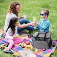thumbnail image 4 of SAYTAY Large Lunch Bag 24-Can (15L) Insulated Lunch Box Soft Cooler Cooling Tote for Adult Men Women, Grey ST-001, 4 of 9
