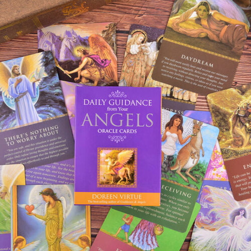 Tarot Cards Daily Guidance Angel Oracle Card Table Game Playing Cards -