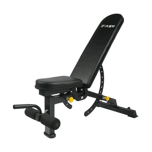 Adjustable Strength Training Press Home Full Body Workout Foldable Weight Benches Gym Multi-functional Fitness Dumbbell Chair