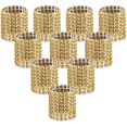 thumbnail image 1 of 50 Uds. Anillos de servilleta de diamantes de imitación decoración de diamantes para banquete de boda banquete recepción Catering Sailing Electrónica, 1 of 4