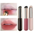 thumbnail image 2 of Soft Silicone Lip Brush with Protective Cover & Round Head, Precision Makeup Concealer Tool for Blending & Application, 1-Piece, 2 of 8