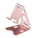 thumbnail image 5 of Monstrate Soporte de escritorio para tableta para 9,7 10,2 10,5 11 pulgadas rotación de aluminio soporte para tableta seguro para para oro rosa 2piezas, 5 of 5