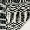 thumbnail image 4 of SAFAVIEH Montauk Devnet Geometric Cotton Area Rug, Ivory/Dark Grey, 6' x 9', 4 of 6