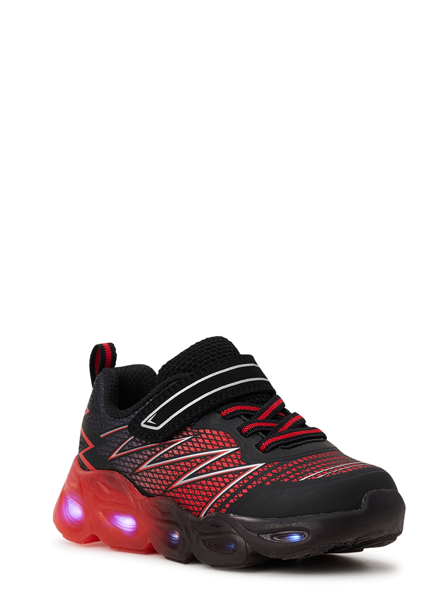 Athletic Works Toddler Boys Light Up Athletic Sneakers, Sizes 712