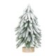 thumbnail image 3 of Mini árbol de Navidad, adorno de mesa para árbol de Navidad artificial, el mejor regalo de Navidad. con Nieve Blanca Talla L, 3 of 9
