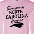 thumbnail image 4 of Inktastic Someone in North Carolina Loves Me Long Sleeve T-Shirt, 4 of 5