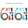thumbnail image 3 of Ruiboury With Ease Compact And Easy To Carry Portable Shower Easy Assembly black orange, 3 of 6