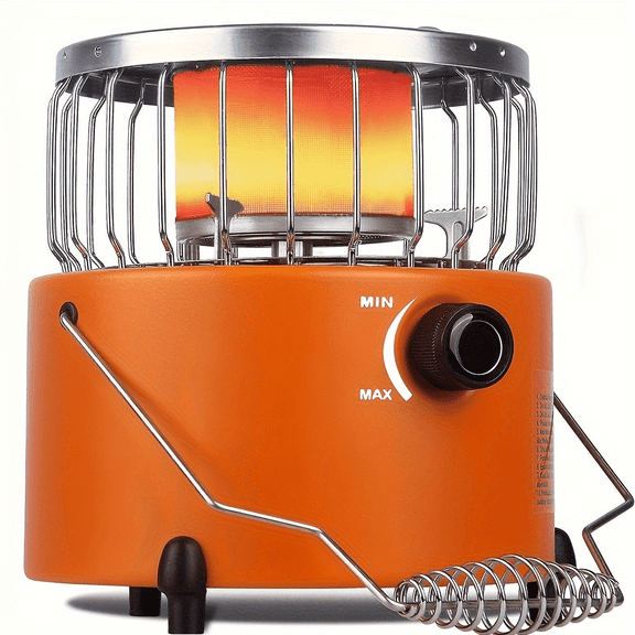 VAETTLO Portable Camping Heater & Gas Stove Cooker for Outdoor Travel Hiking Patio Ice Fishing