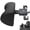 Cloth-Black, variant on Adjustable U-Shaped Car Headrest Pillow, 180° Head Neck Pillow for Driving Support Seat Ergonomic Design Leather Comfortable Short Trips Supporting Long Ride Travel Sleeping Essentials