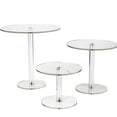 thumbnail image 1 of Acrylic Cake Stand For Dessert Table Display Round Clear Cupcake Stand With Riser Base For Birthday Party Wedding Event, 1 of 8