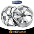 thumbnail image 2 of 20x10 Cragar 617C Modern Muscle Chrome Wheel 5x120 (39mm), 2 of 5