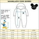 thumbnail image 4 of Mameluco Algodón Con Gorro Bordado Disney Ducky amarillo 12 meses, 4 of 5