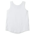 thumbnail image 5 of ELFINDEA Womens Tops Plus Size Tank Tops For Summer Tank Tops Loose Fit Casual Camisole Shirttail Tank White 5XL, 5 of 7