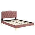 thumbnail image 3 of Modway Amber Full Platform Bed in Dusty Rose, 3 of 10