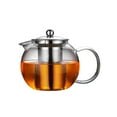 thumbnail image 1 of Tea Pot Thicken Heated Container Tea Pot With Stainless Steel Infuser Clear Kettle, 1 of 5