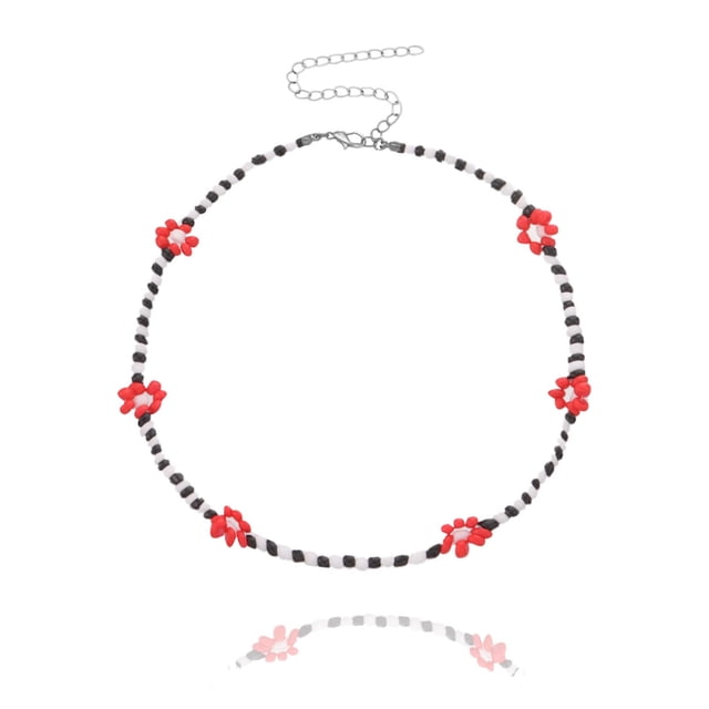 Jusqu'à 65 % de Rabais Perles de Riz Mode Ligne de Perles Collier Femmes Filles Bijoux de Personnalité Collier Bagues Boucle d'Oreille Bijoux en Liquidation