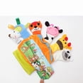 thumbnail image 6 of FNNMNNR 2Pcs Glove Cartoon Animal Finger Plush Toys On Fingers Biological Children Baby Doll Kids Educational Hand Puppets Toy, 6 of 7
