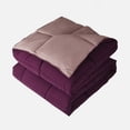 thumbnail image 7 of BednLinens 3 Piece Reversible Plum Down Alternative Comforter Set King, 7 of 7