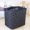 Black, variant on Infidev Bathroom Storage Cabinet Dirty Clothes Basket Organizer, 100L Large Storage Bag, Tethered Handle Foldable Dirty Clothes Bucket Suitable for Home College Dorms, Closet Storage Pink