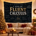 thumbnail image 3 of Speak Fluent Calculus with Almost Serves Chalkboard Like, Mystical Fantasy for Space Lovers, Galaxy Room Decor, Housewarming Gift, Tapestry Wall Hanging for Bedroom and Dorm, 3 of 7