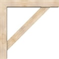 thumbnail image 3 of Ekena Millwork 7 1/2"W x 48"D x 48"H Traditional Block Smooth Bracket w/ Offset Brace, Douglas Fir, 3 of 25