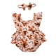 thumbnail image 4 of Mono para niñas con sombrero, ropa de princesa de moda, mono para bebés pequeños 18 a 24 meses, 4 of 9
