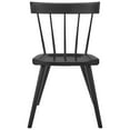 thumbnail image 5 of Modway Sutter 18" Spindle Back Modern Wood Dining Side Chair in Black, 5 of 7